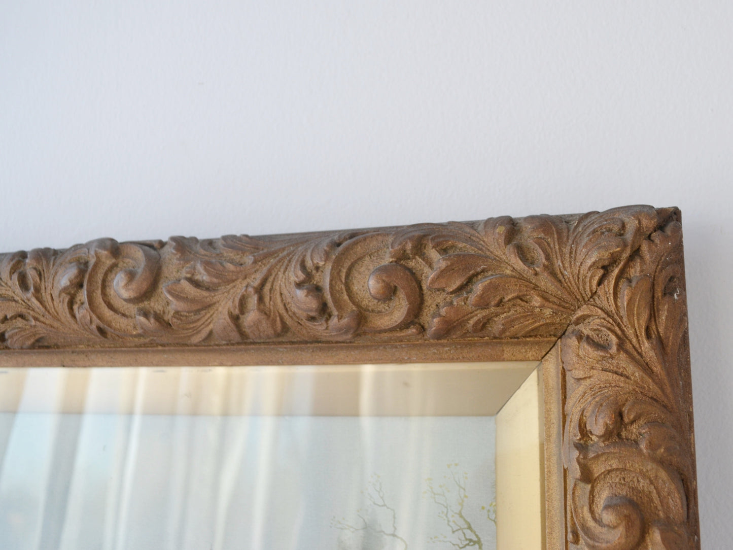 J.W. Gozzard Harbour Scene Framed Print — Acanthus Box Frame, England circa 1900–1910