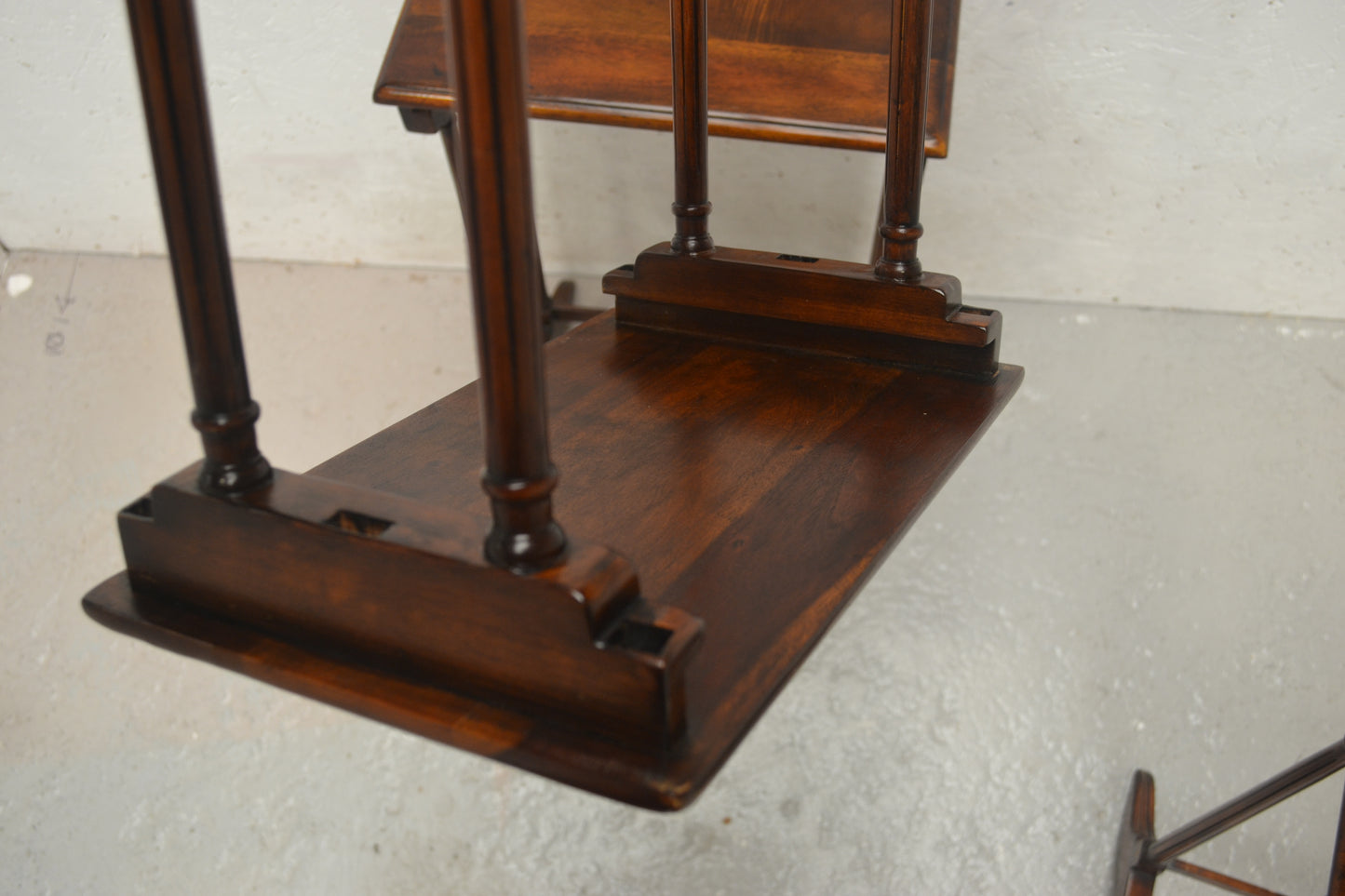 Theodore Alexander Regency-Style Nest of Three Tables, Mahogany