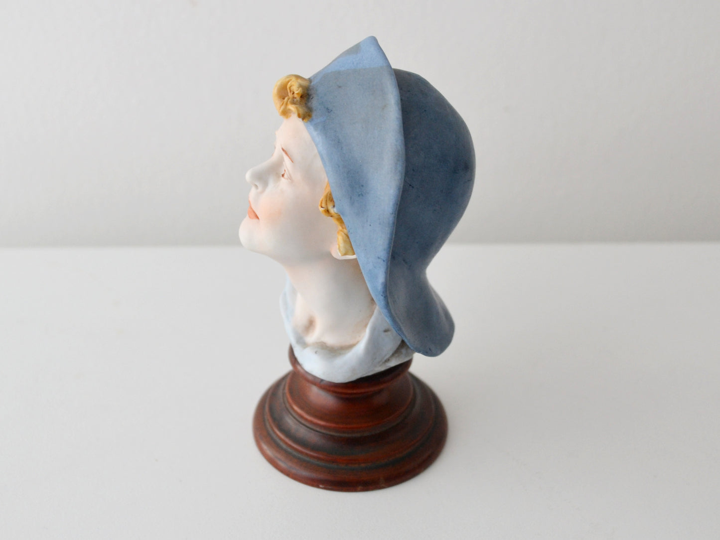 Porcelain Bisque Bust by Benacchio for Triade, Italy circa 1970s-80s — Signed