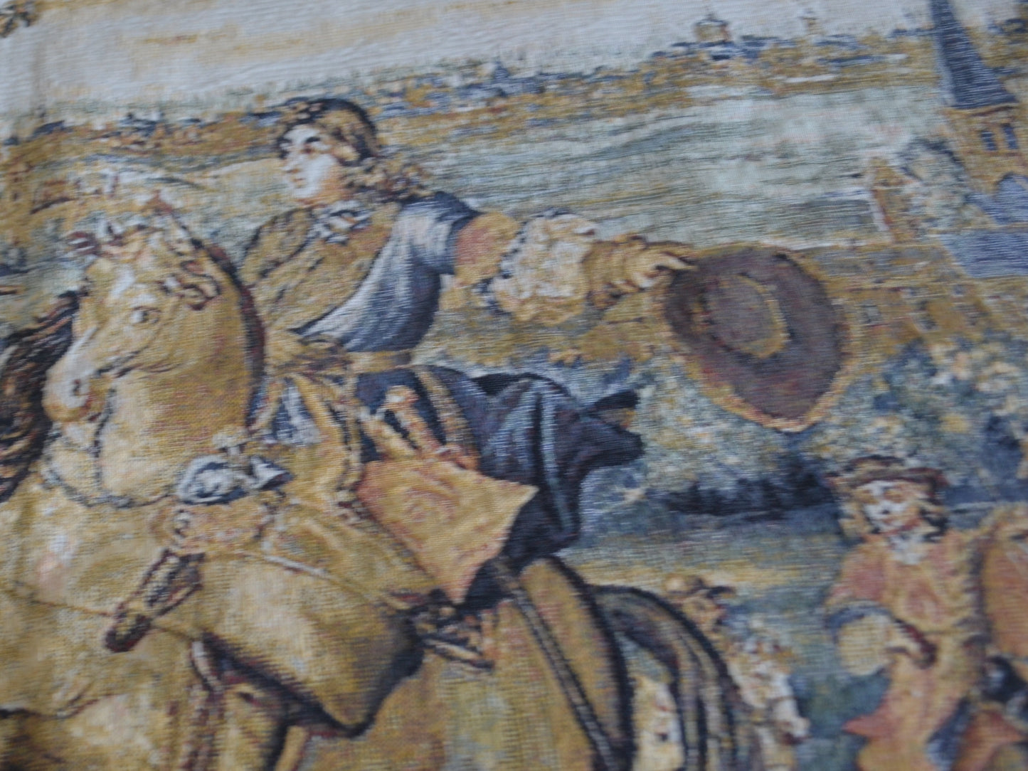 Belgian Woven Tapestry — Louis XIV Siege of Lille 1667, Flanders Tapestries, 95×150cm