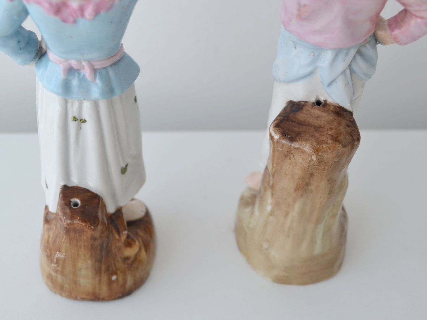 Bohemian Porcelain Figures — Water Carrier Pair, Elbogen circa 1880s