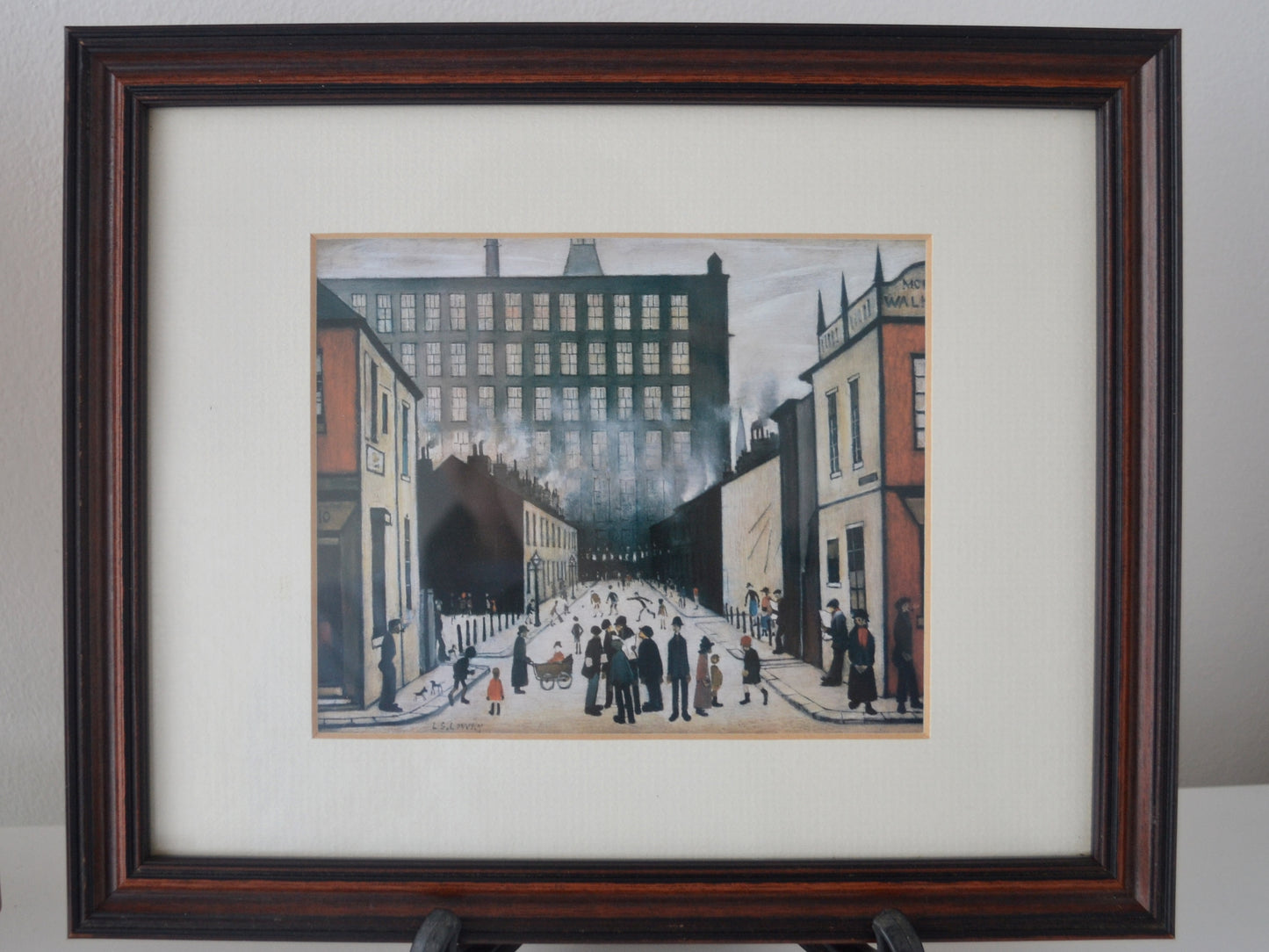 L.S. Lowry Framed Colour Prints, Pair — Fever Van & Pendlebury, England