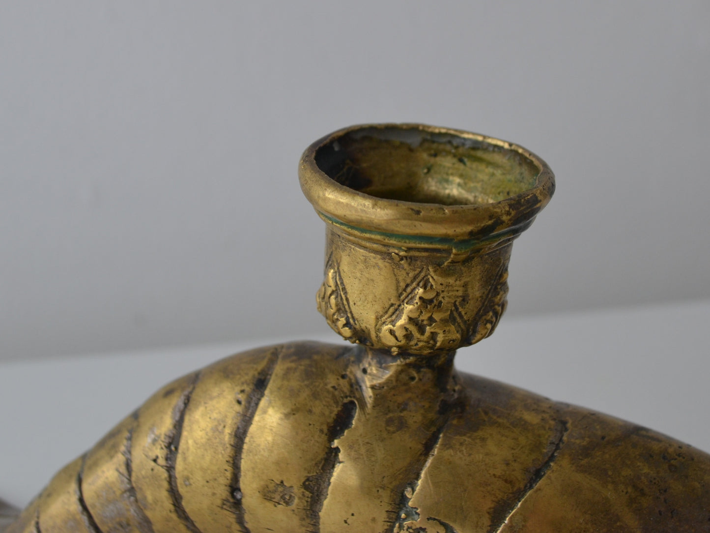 Brass Lobster Candlestick — Hollywood Regency Figural, circa 1960s