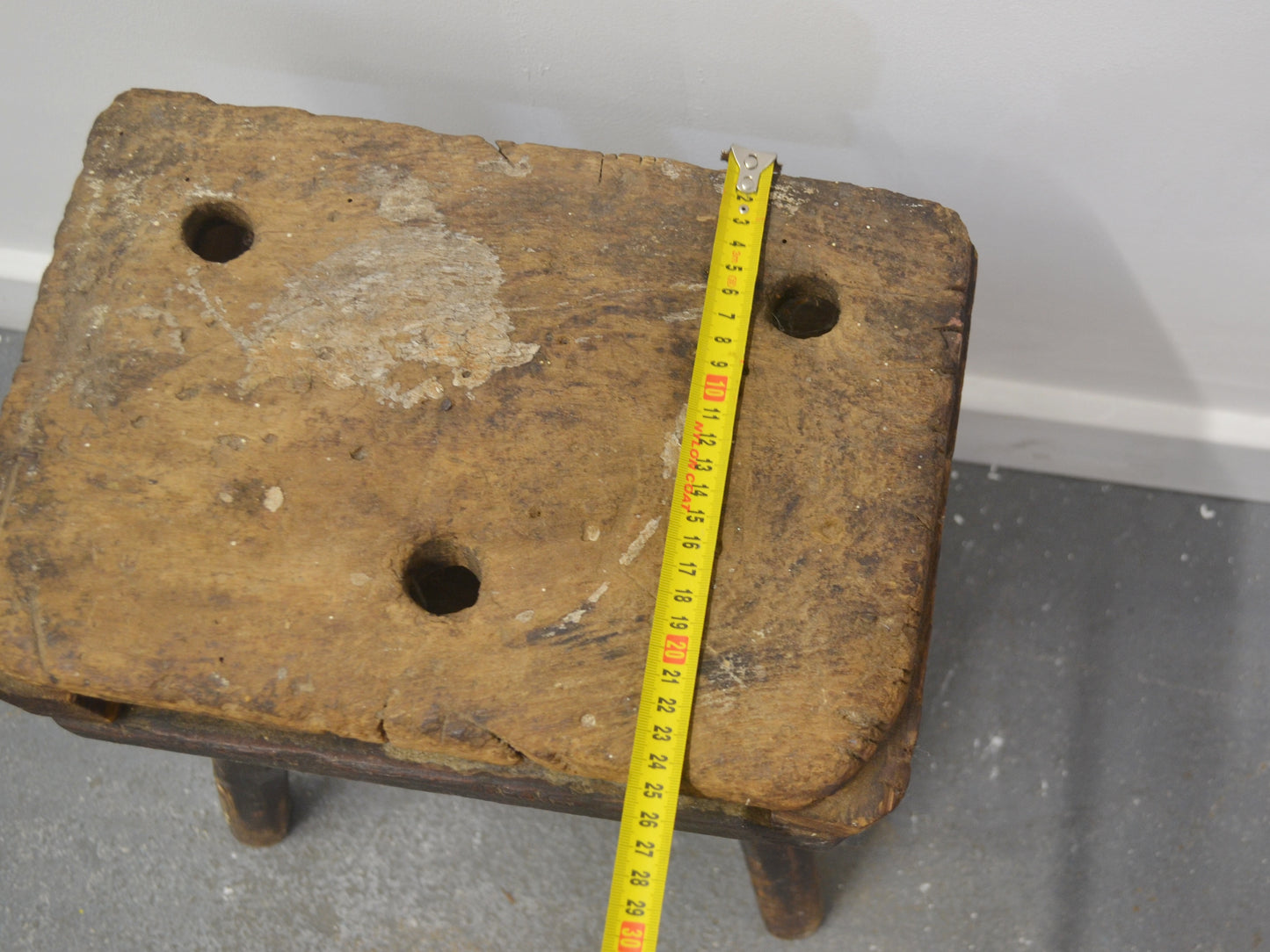 Antique Cutler's Stool — Four Legs, Double Top, England circa 1880s