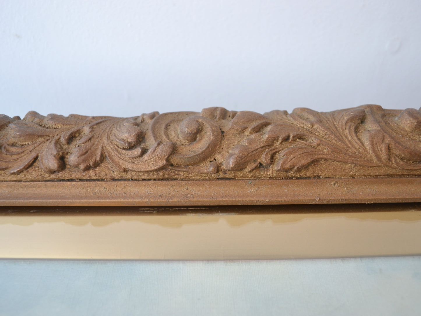 J.W. Gozzard Harbour Scene Framed Print — Acanthus Box Frame, England circa 1900–1910